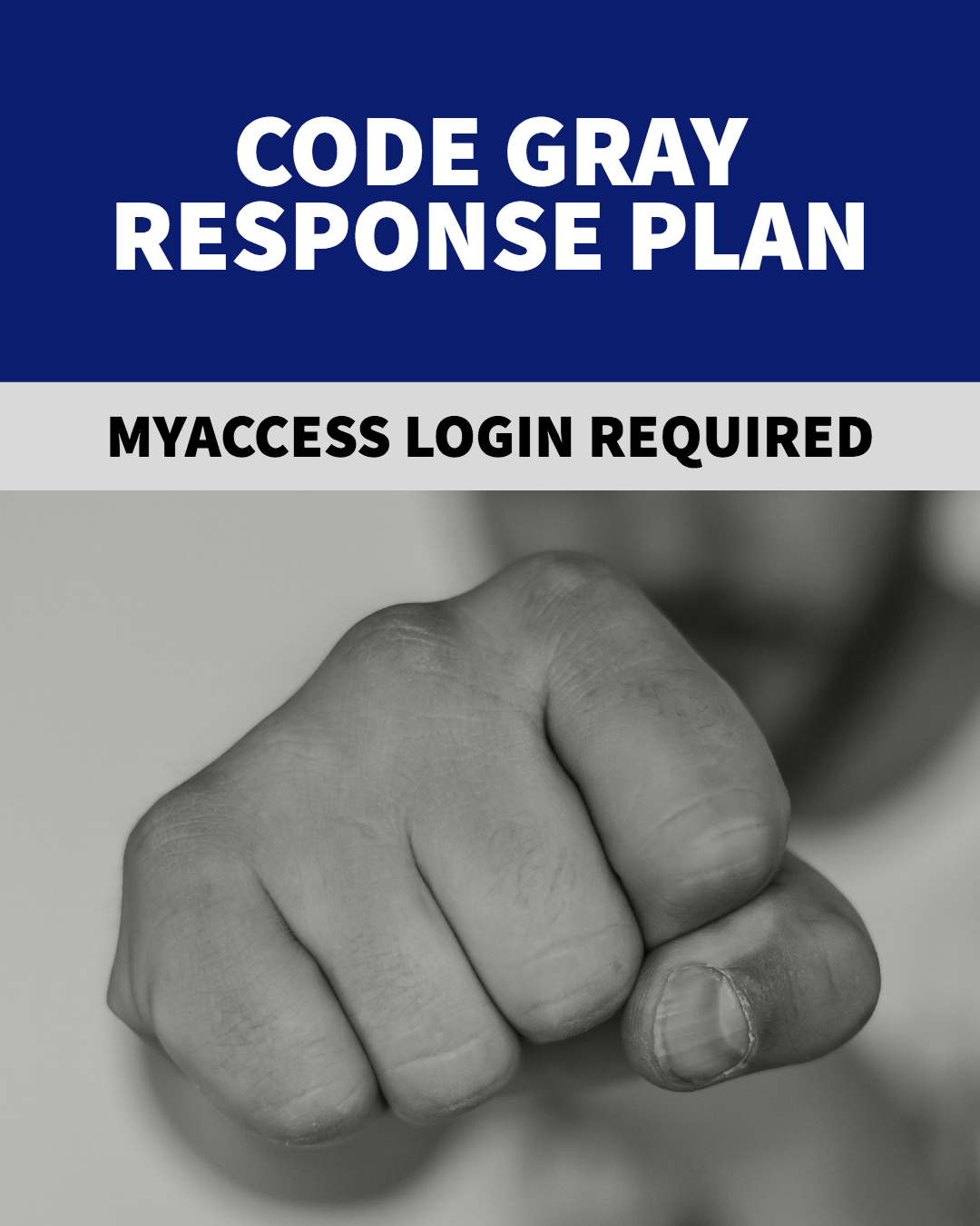 Code Gray Response Plan